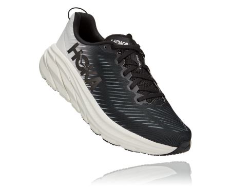 Hoka One One Rincon 3 - Tenis Caminhada Homem Pretas / Branco | PT-cqAFZSN